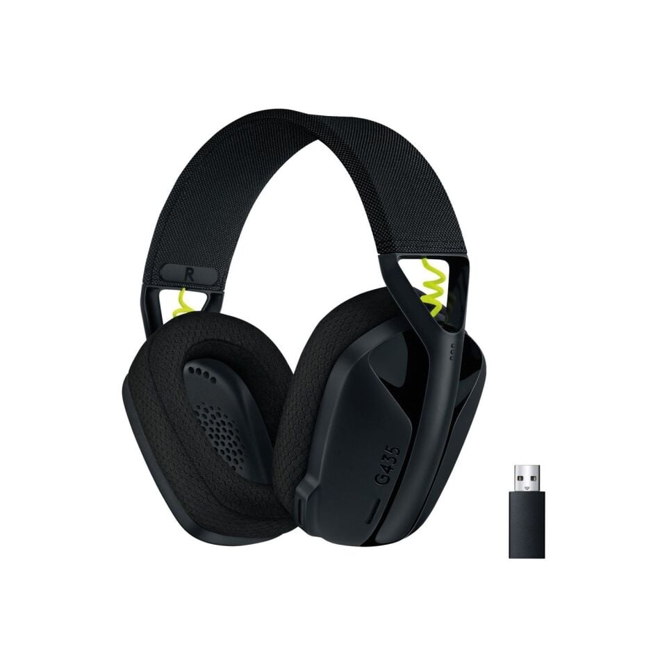 Logitech G435 Lightspeed Kablosuz Gaming Kulaklık - Siyah