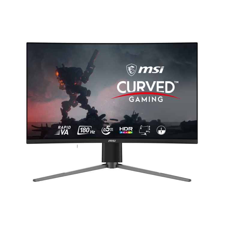MSI MAG 27CQ6F 27'' VA WQHD 180Hz 0.5ms Curved Gaming Monitör