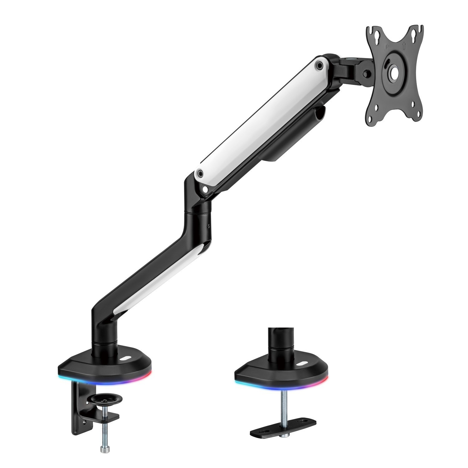 electriQ RGB Aydınlatmalı Gaming Tekli Monitör Kolu