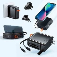 Mcdodo 15000 mAh Type-C/Lightning Kablolu Powerbank - CH-1172