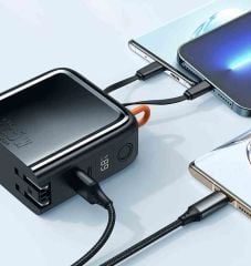 Mcdodo 15000 mAh Type-C/Lightning Kablolu Powerbank - CH-1172