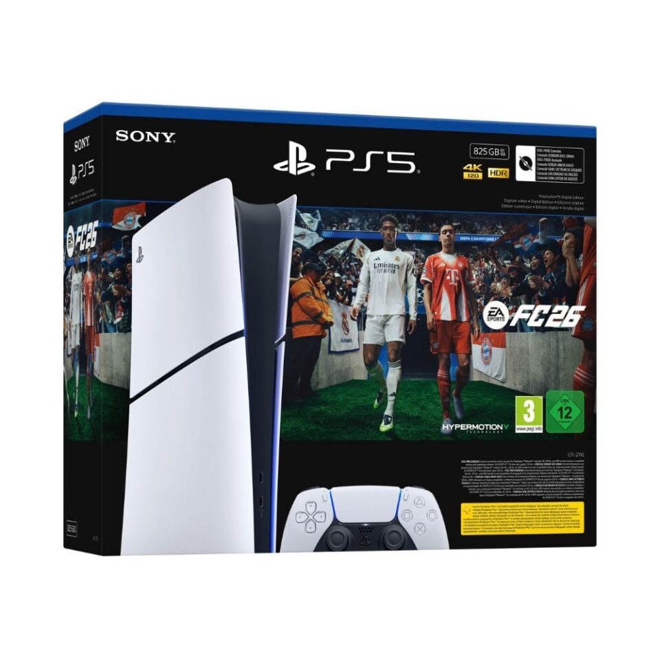 Sony PlayStation 5 - Console Slim Digital Edition - FC26 Bundle