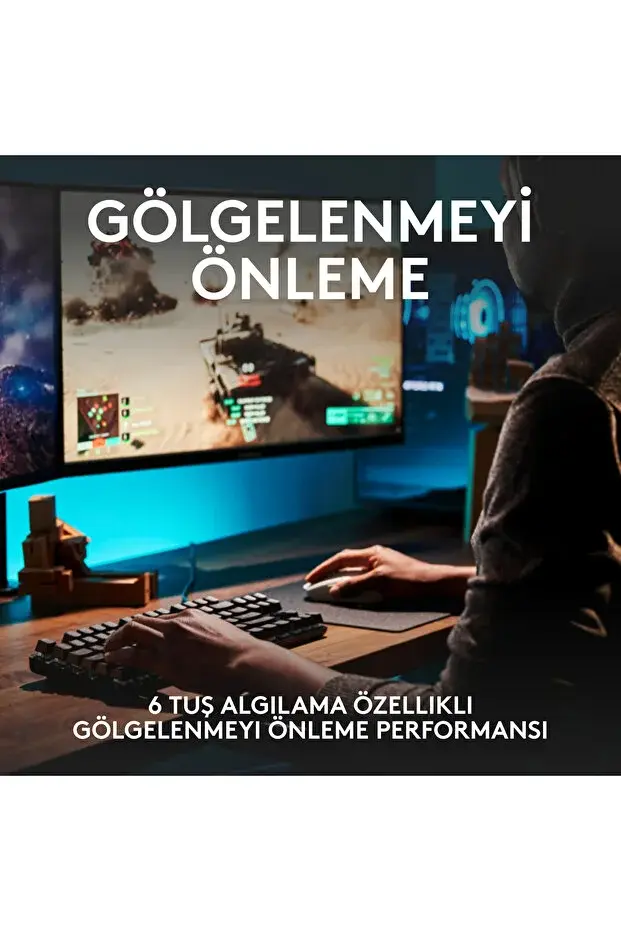 Logitech G413 SE Tactile Switch Kablolu Mekanik Gaming Klavye
