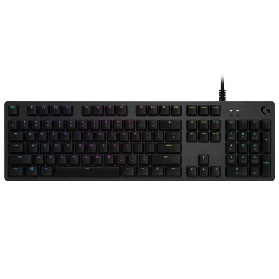 Logitech G512 Carbon RGB Tactile Switch Kablolu Mekanik Gaming Klavye - Siyah