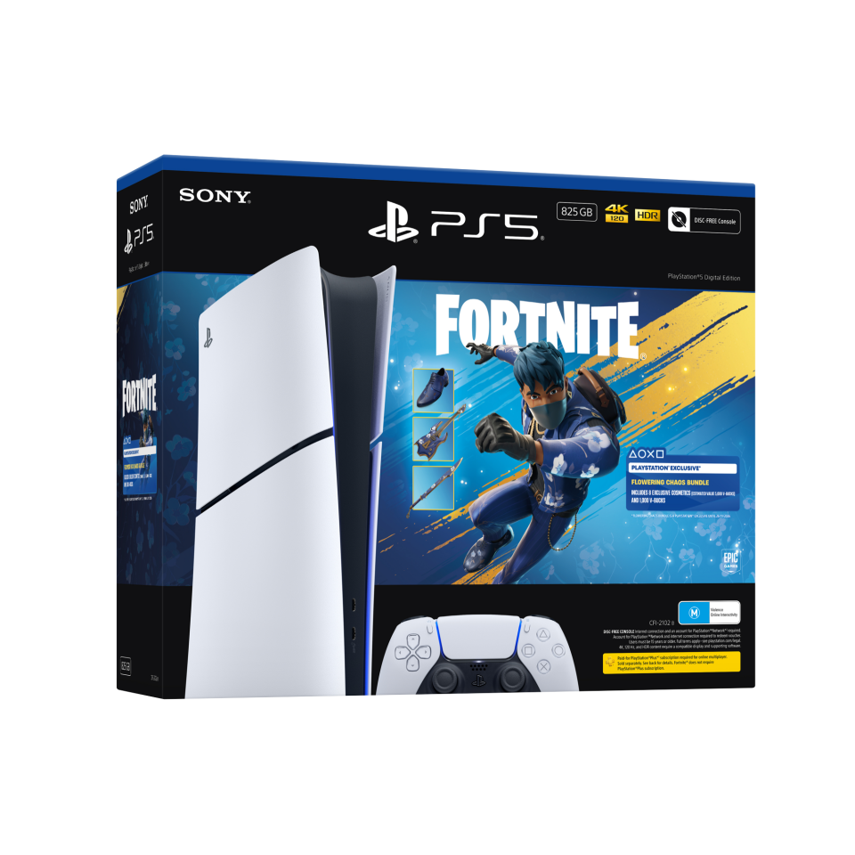Sony PlayStation 5 - Console Slim Digital Edition - Fortnite Bundle