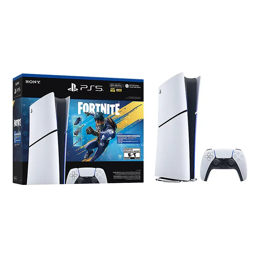 Sony PlayStation 5 - Console Slim Digital Edition - Fortnite Bundle