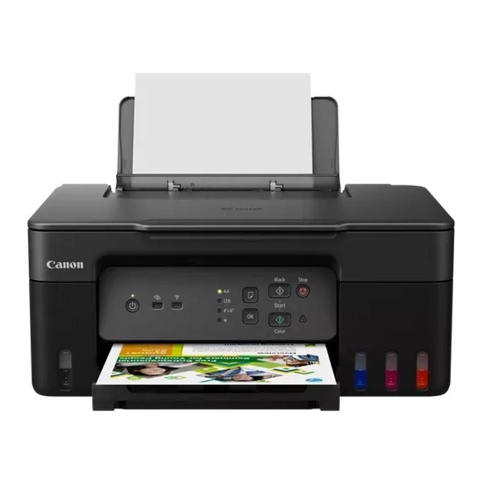 Canon Pixma Wi-Fi + Tarayıcı + Fotokopi Renkli Çok Fonksiyonlu Tanklı Mürekkep Püskürtmeli Yazıcı