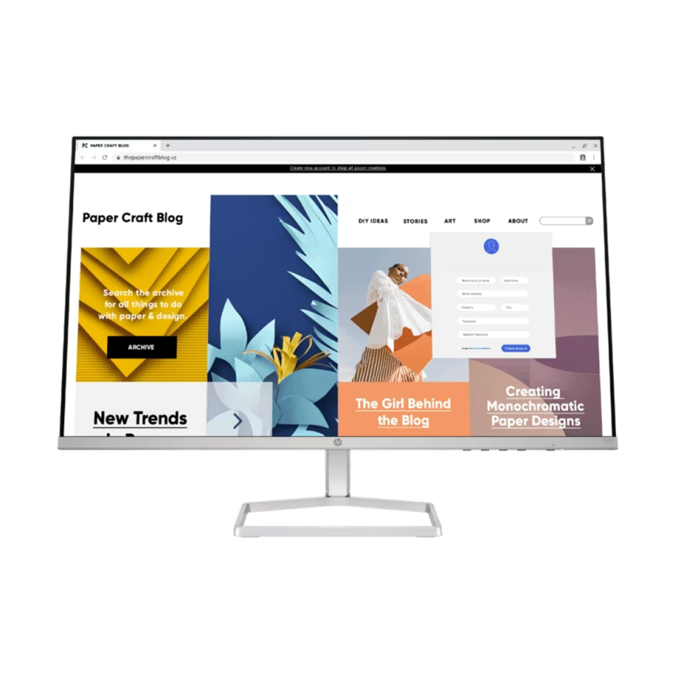 HP S5 27'' 5 ms FHD IPS 100 Hz Monitör