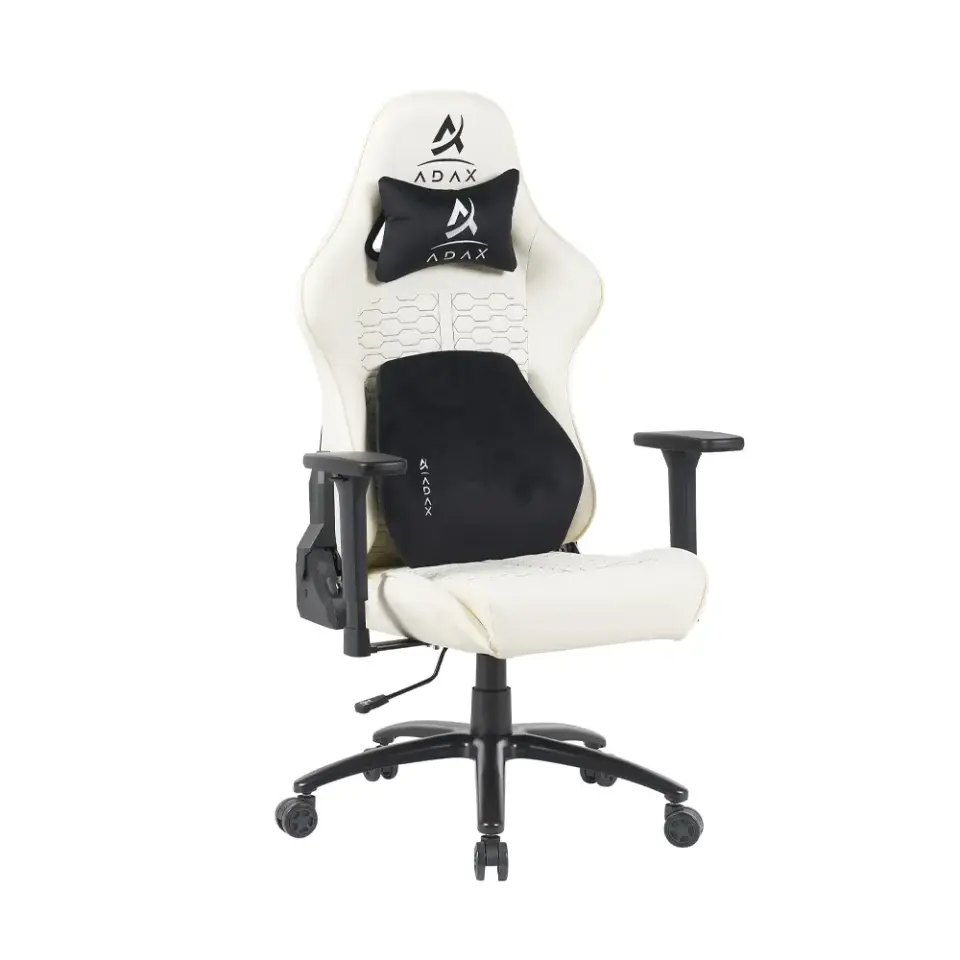 Adax Luxes S Oyuncu Koltuğu - Pearl White