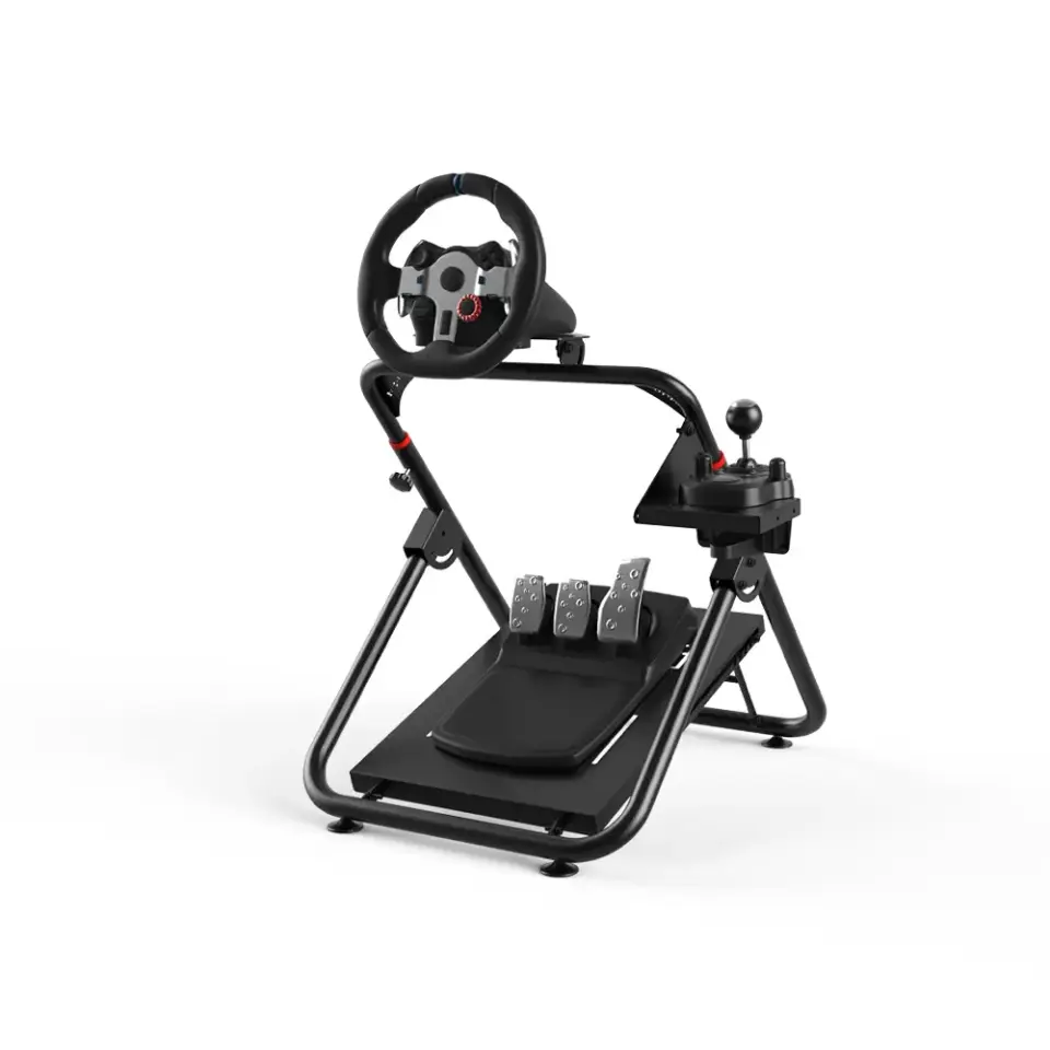 Adax Race X Flex Foldable Racing Cockpit - Black