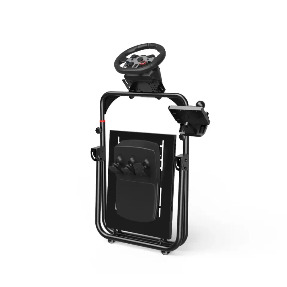 Adax Race X Flex Foldable Racing Cockpit - Black