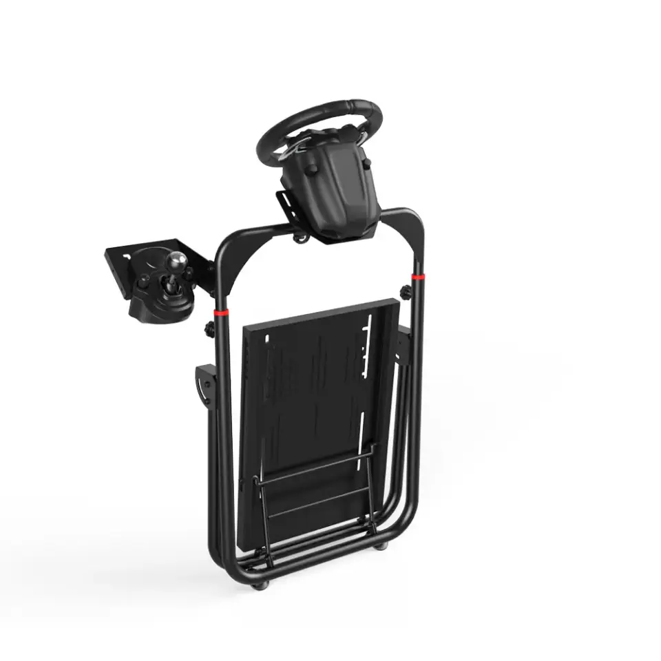 Adax Race X Flex Foldable Racing Cockpit - Black