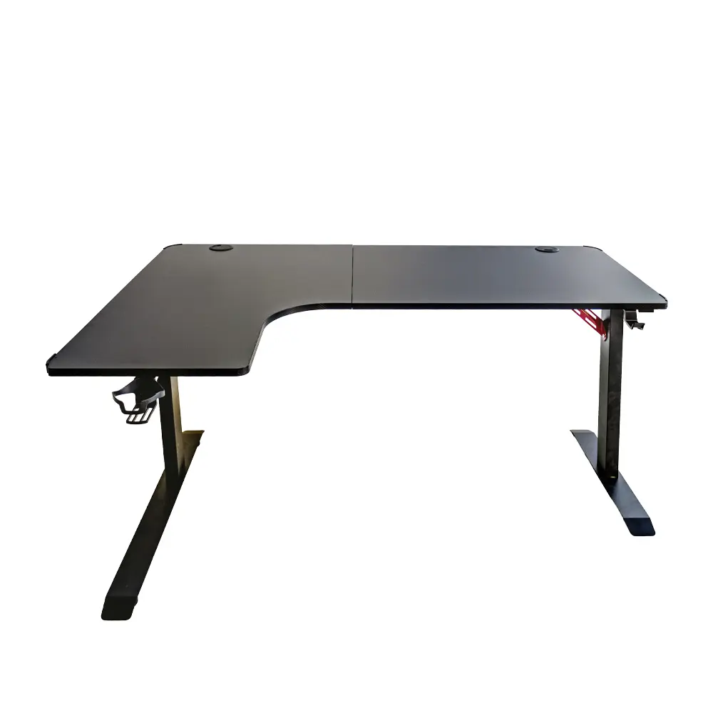 Adax EDGE 140cm Oyuncu & Ofis Masası ( L-L ) - Black