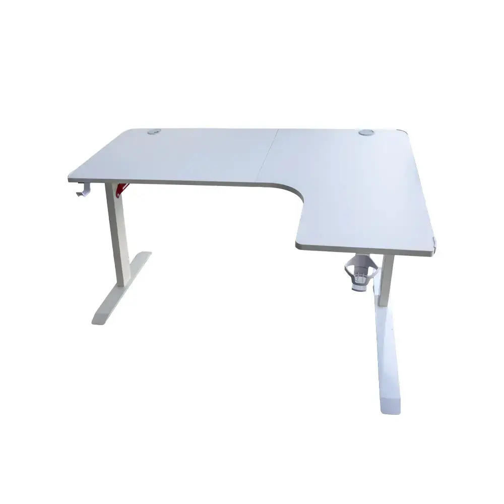 Adax EDGE 140cm Oyuncu & Ofis Masası ( L-R ) - White