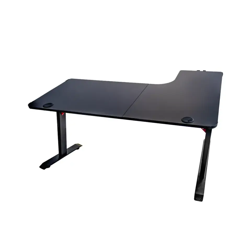 Adax EDGE Max 140cm Oyuncu Masası ( L-L ) - Black