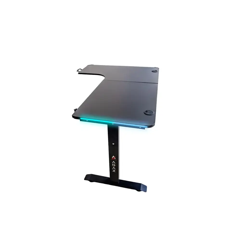 Adax EDGE Max 140cm Oyuncu Masası ( L-L ) - Black