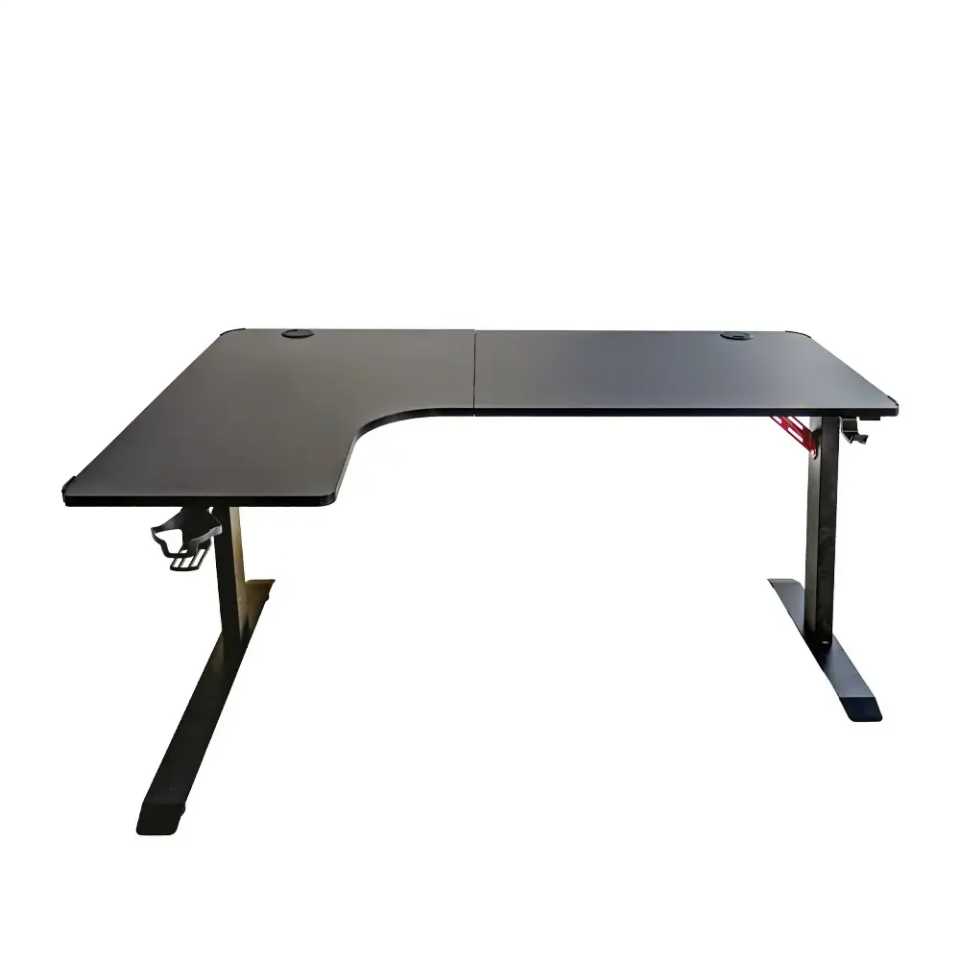 Adax EDGE Max 140cm Oyuncu Masası ( L-L ) - Black