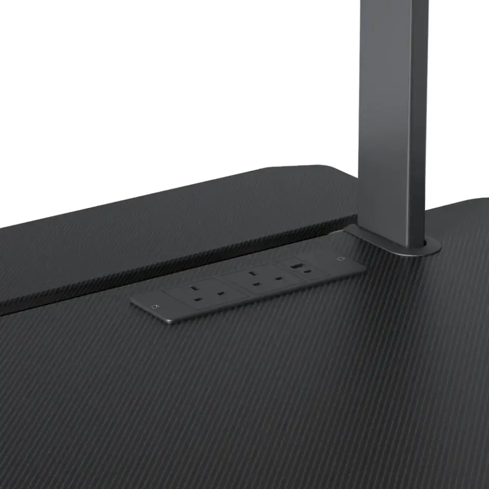 Adax FOCUS Ergonomik Oyuncu Masası – Pegboard & Şarj Ünitesi - Black