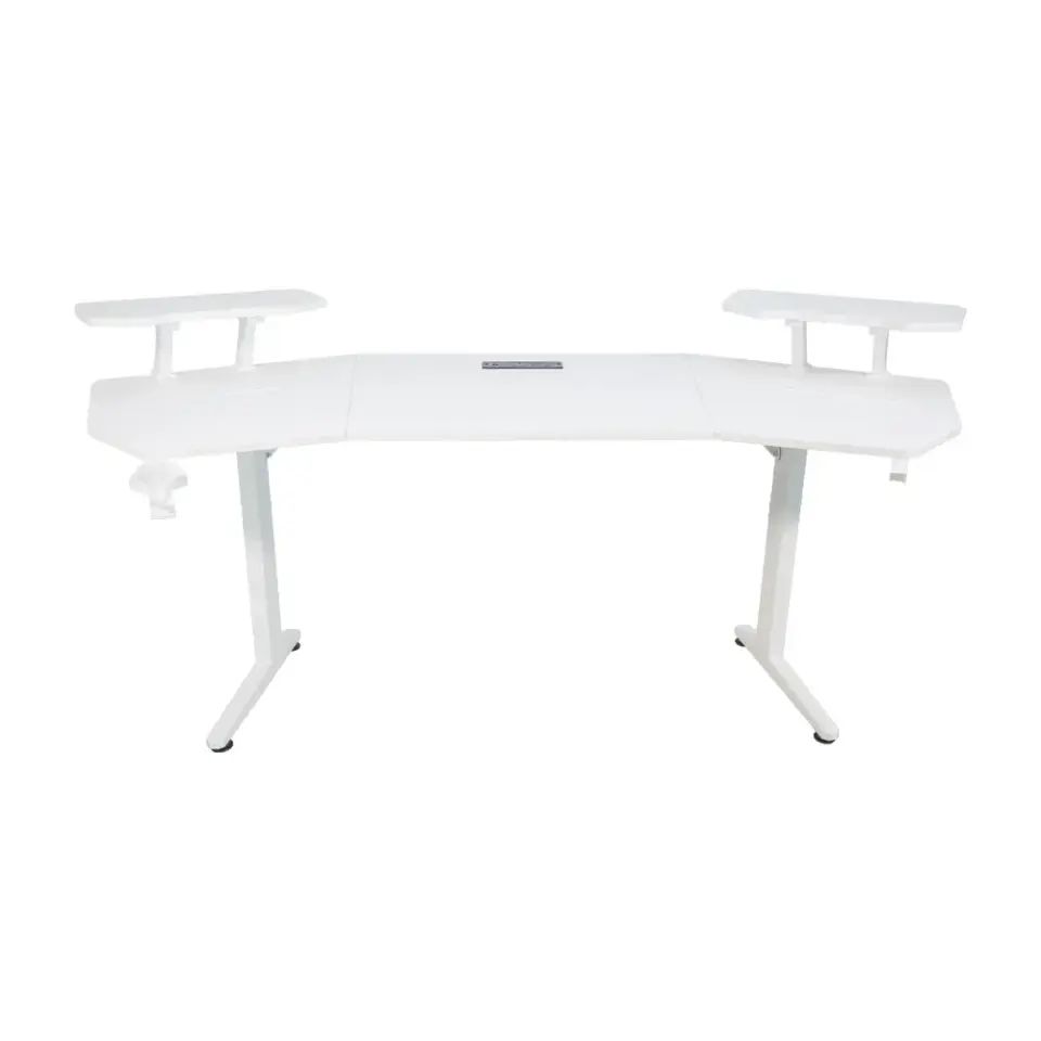Adax Phantom X V-Shape Oyuncu Masası – White