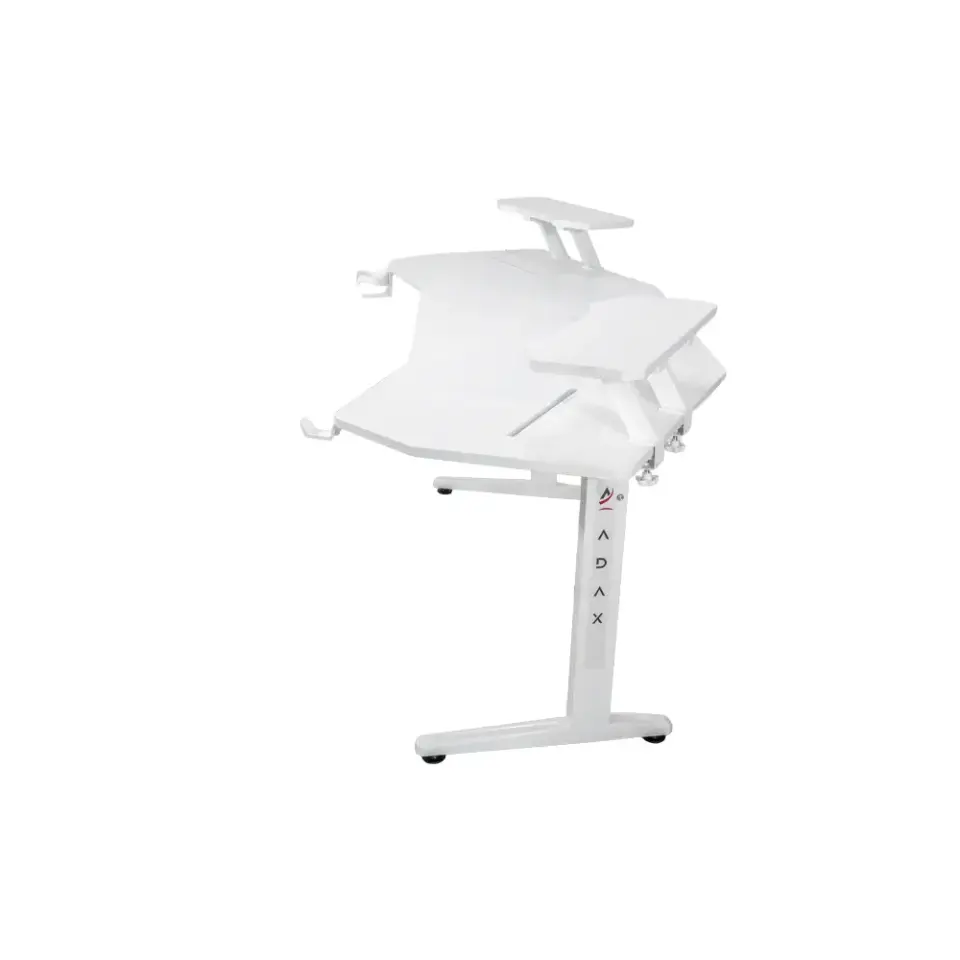 Adax Phantom X V-Shape Oyuncu Masası – White
