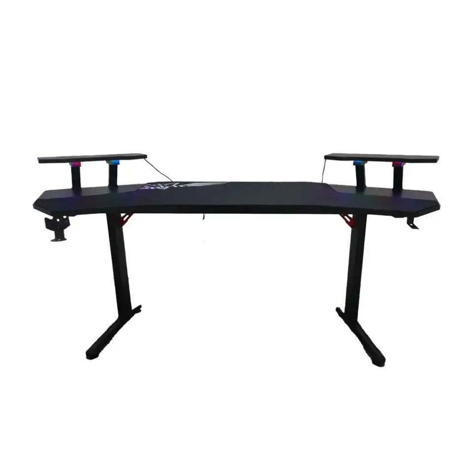 Adax Phantom X V-Shape Oyuncu Masası – Black