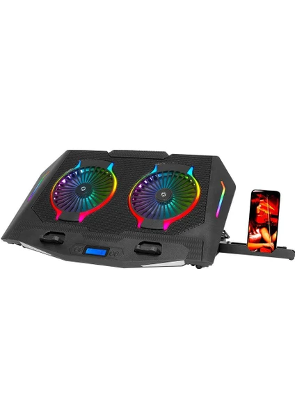 Frisby 10''-17'' RGB Işıklı Notebook Soğutucu Stand