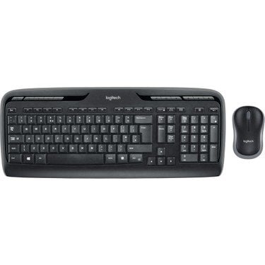 Logitech MK330 Klavye Mouse Set Kablosuz - Siyah
