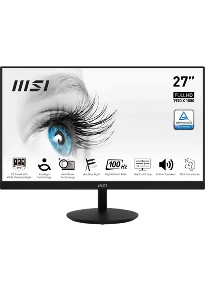 MSI PRO MP271A 27'' 1ms Full HD IPS 100Hz Monitör