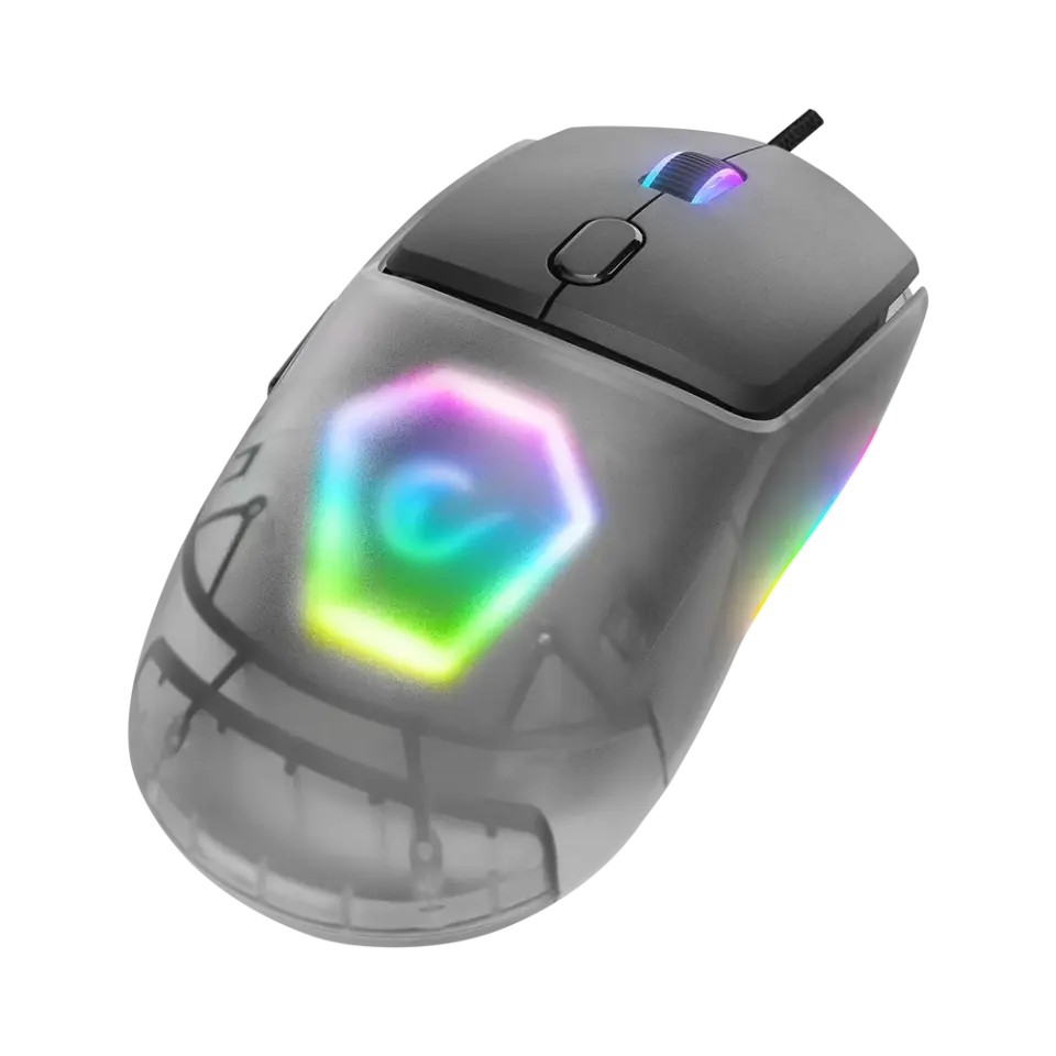 Rampage Hyalo M1 RGB Gaming Oyuncu Mouse - Siyah