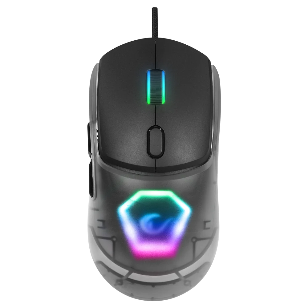 Rampage Hyalo M1 RGB Gaming Oyuncu Mouse - Siyah