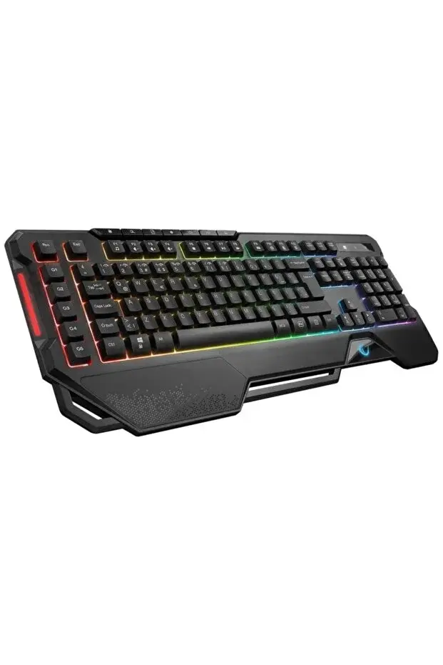 Rampage ELEMENTAL RGB Oyuncu Multimedia Klavye ve Mouse Gaming Set