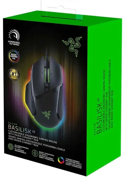 Razer Basilisk V3 RGB Optik Kablolu Oyuncu Mouse
