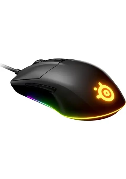 SteelSeries Rival 3 RGB Kablolu Gaming Mouse - Siyah