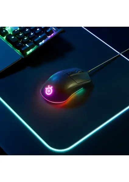 SteelSeries Rival 3 RGB Kablolu Gaming Mouse - Siyah
