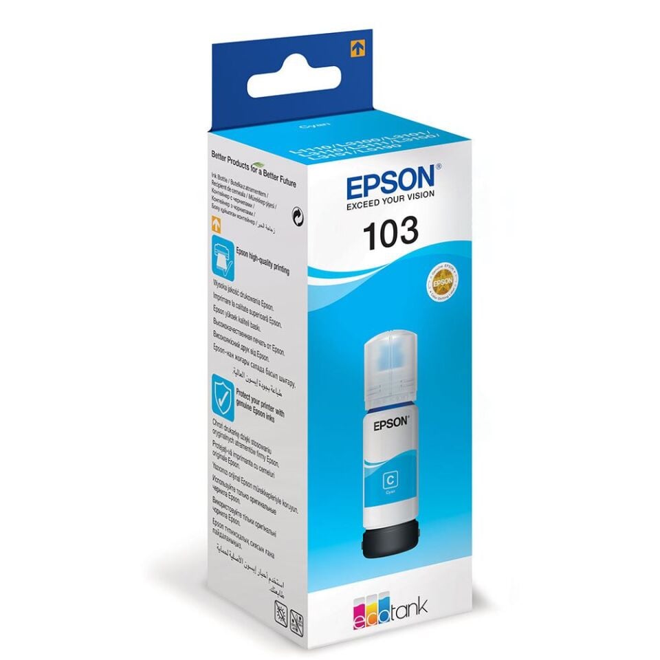 Epson 103 Mürekkep Kartuş - Mavi