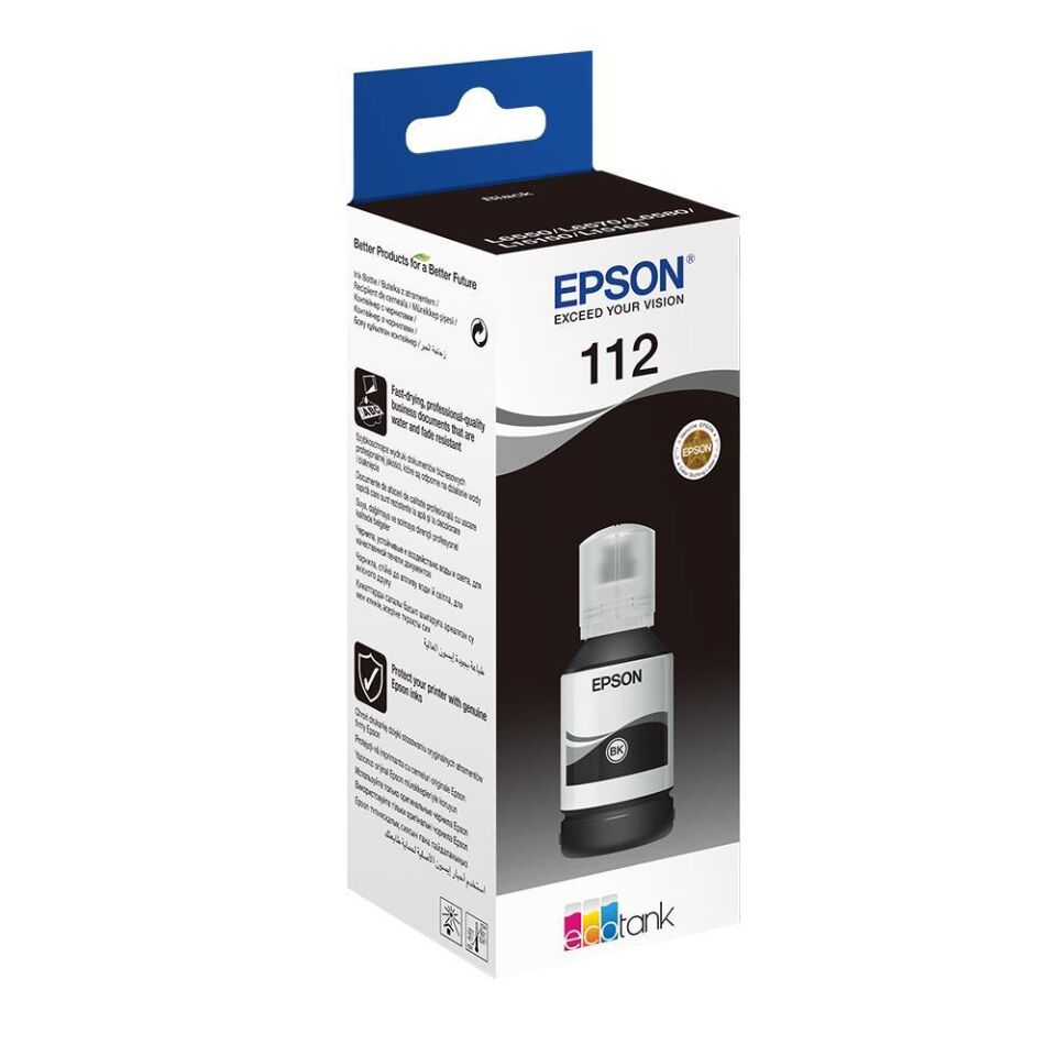 Epson 112 Mürekkep Kartuş - Siyah