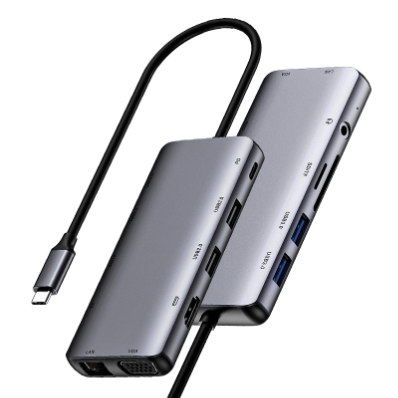 Netac WF15 11-in-1 Type-C Multi Media Docking Station