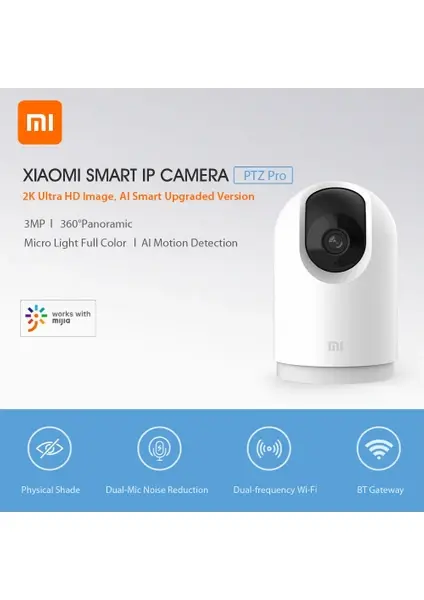 Xiaomi Mi Home Security 2K Pro 360 Derece IP Wi-Fi Güvenlik Kamerası