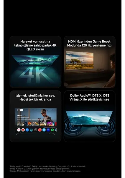 Xiaomi Mi TV A Pro 55\'\' 4K UHD Televizyon