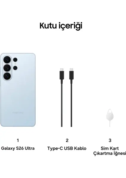 Samsung Galaxy S26 Ultra 12/256GB - Sky Blue