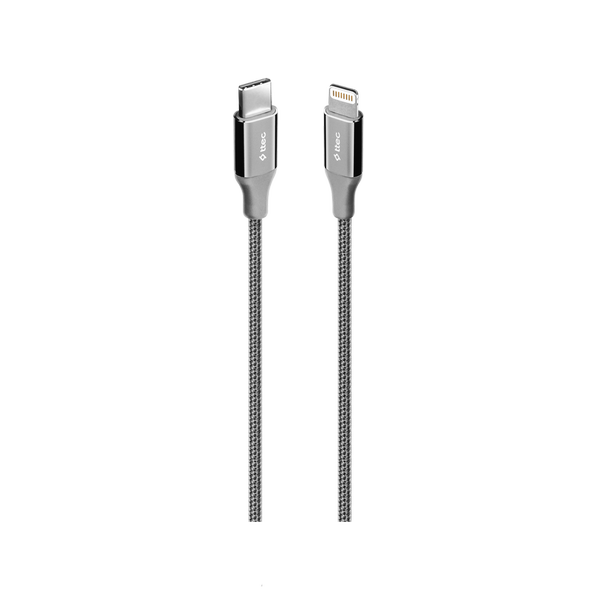 Ttec AlumiCable 1.5 m Type-C to Lightning Şarj Kablosu Uzay Grisi - 2DK41UG