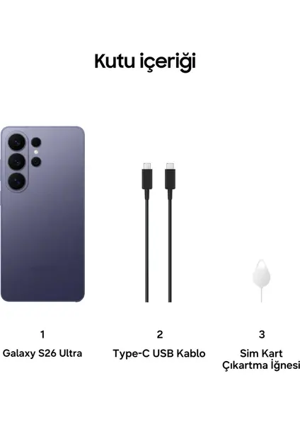 Samsung Galaxy S26 Ultra 12/512GB - Cobalt Violet