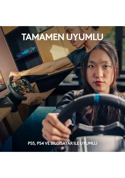 Logitech G923 True Force Playstation Direksiyon Seti
