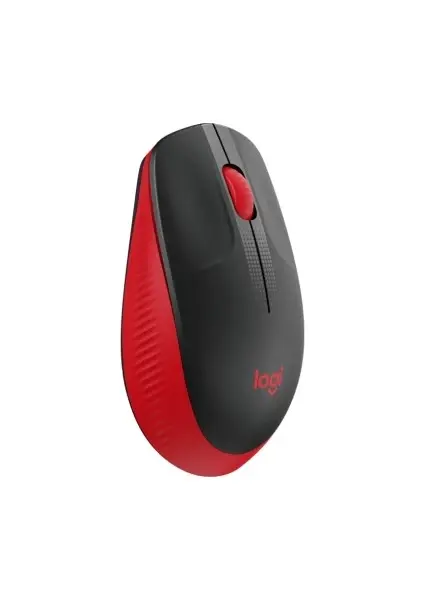Logitech M190 Kablosuz Kozak - Kırmızı