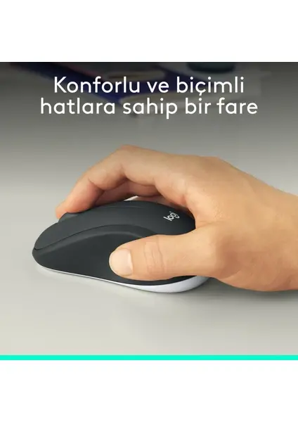 Logitech MK540 Advanced Wireless Klavye Mouse Set - Siyah