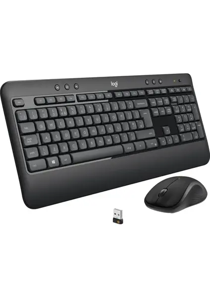 Logitech MK540 Advanced Wireless Klavye Mouse Set - Siyah