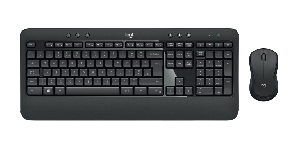 Logitech MK540 Advanced Wireless Klavye Mouse Set - Siyah