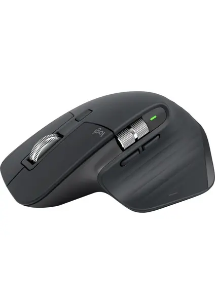 Logitech Mx Master 3S Şarjlı Sessiz Ergonomik Optik Kablosuz Mouse - Siyah