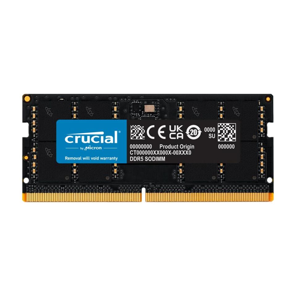 Crucial 32GB 5600 MHz CL46 DDR5 Notebook Ram