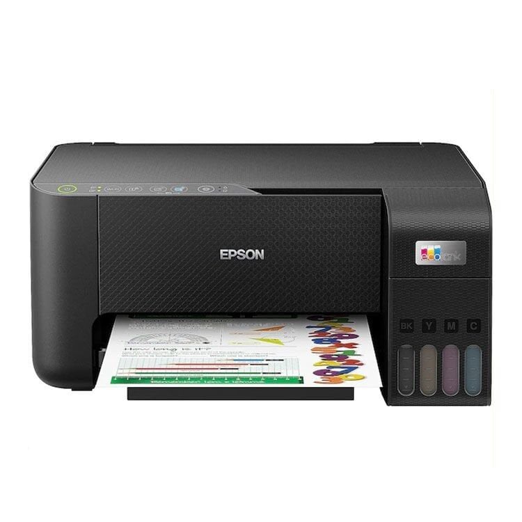 Epson Wi-Fi Tarayıcı + Yazıcı + Fotokopi Renkli Çok Fonksiyonlu Tanklı Yazıcı